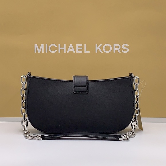 MICHAEL KORS
Carmen Small Shoulder
Pochette Bag
Black
NWT - Picture 8 of 16